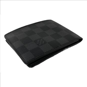 LOUIS VUITTON SLENDER ID WALLET IN DAMIER GRAPHITE