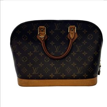 LOUIS VUITTON ALMA MONOGRAM CANVAS HANDBAG