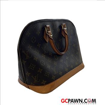 LOUIS VUITTON ALMA MONOGRAM CANVAS HANDBAG