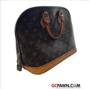 LOUIS VUITTON ALMA MONOGRAM CANVAS HANDBAG
