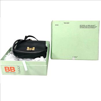 OFF WHITE VIRGIL ABLOH BINDER CLIP SMALL PURSE