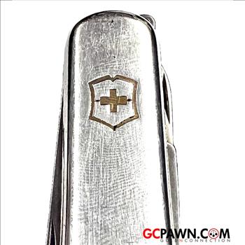 TIFFANY & CO STERLING SILVER SWISS ARMY STYLE MULTI-TOOL KNIFE