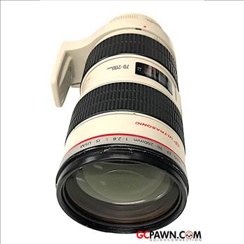 CANON EF IS USM ULTRASONIC 70-200MM 1:2.8 CAMERA LENS