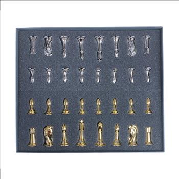 FRANKLIN MINT 50TH ANNIVERSARY STAR TREK TRIDIMENSIONAL CHESS SET *READ DESCRIPTION*