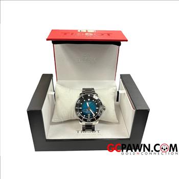 TISSOT T120607A SEASTAR 46MM AUTOMATIC WRIST WATCH