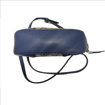 GUCCI GG SUPREME MONOGRAM MINI BREE CROSSBODY BAG