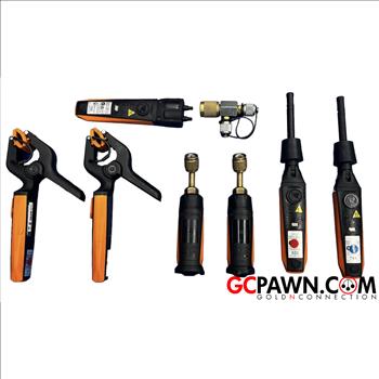 TESTO HVAC PROBE AND CLAMP SET WITH CASE *READ DESCRIPTION*