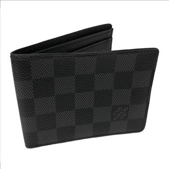 LOUIS VUITTON SLENDER ID WALLET IN DAMIER GRAPHITE