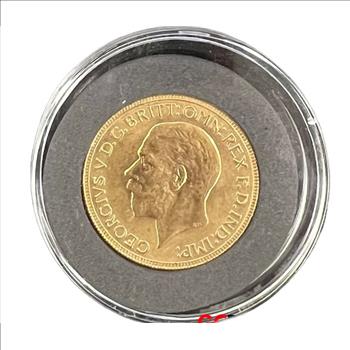 1932 KING GEORGE V GOLD SOVREIGN COIN