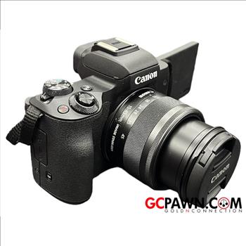 CANON EOS M50 24MP MIRRORLESS DIGITAL CAMERA WITH 15-45MM LENS