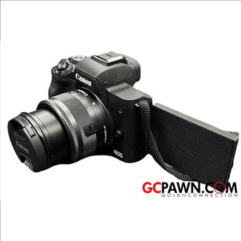 CANON EOS M50 24MP MIRRORLESS DIGITAL CAMERA WITH 15-45MM LENS