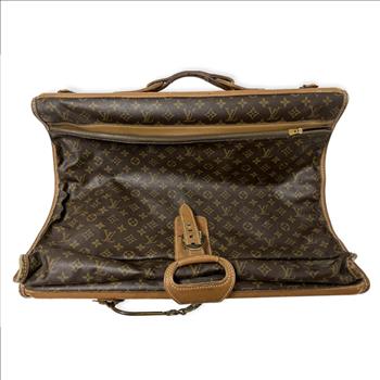 LOUIS VUITTON VINTAGE LV MONOGRAM FOLDING GARMENT BAG