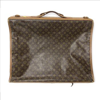 LOUIS VUITTON VINTAGE LV MONOGRAM FOLDING GARMENT BAG