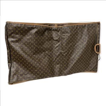LOUIS VUITTON VINTAGE LV MONOGRAM FOLDING GARMENT BAG