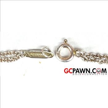 TIFFANY & CO INFINITY KNOT STERLING SILVER BRACELET