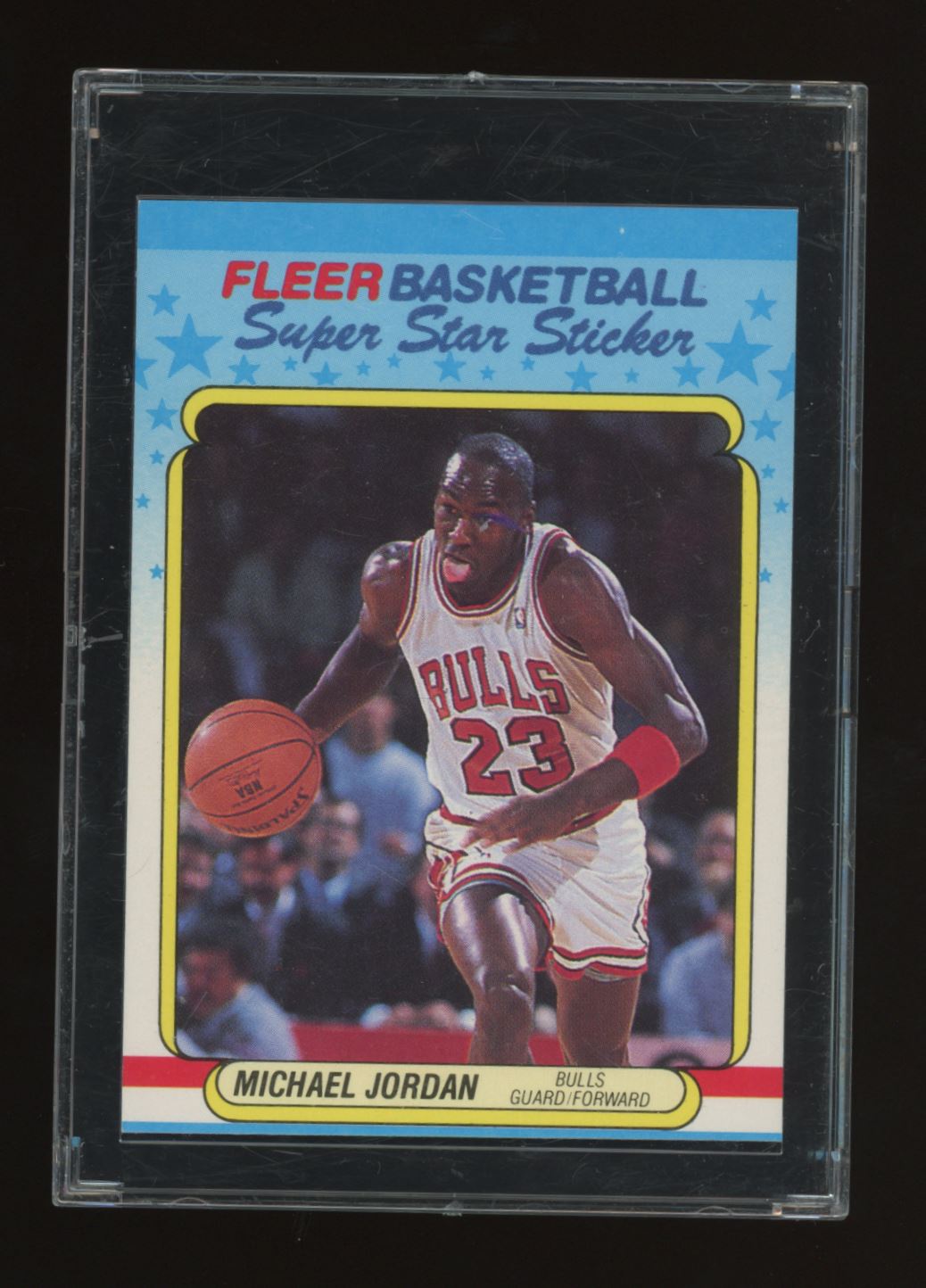 1988 fleer michael jordan reprint