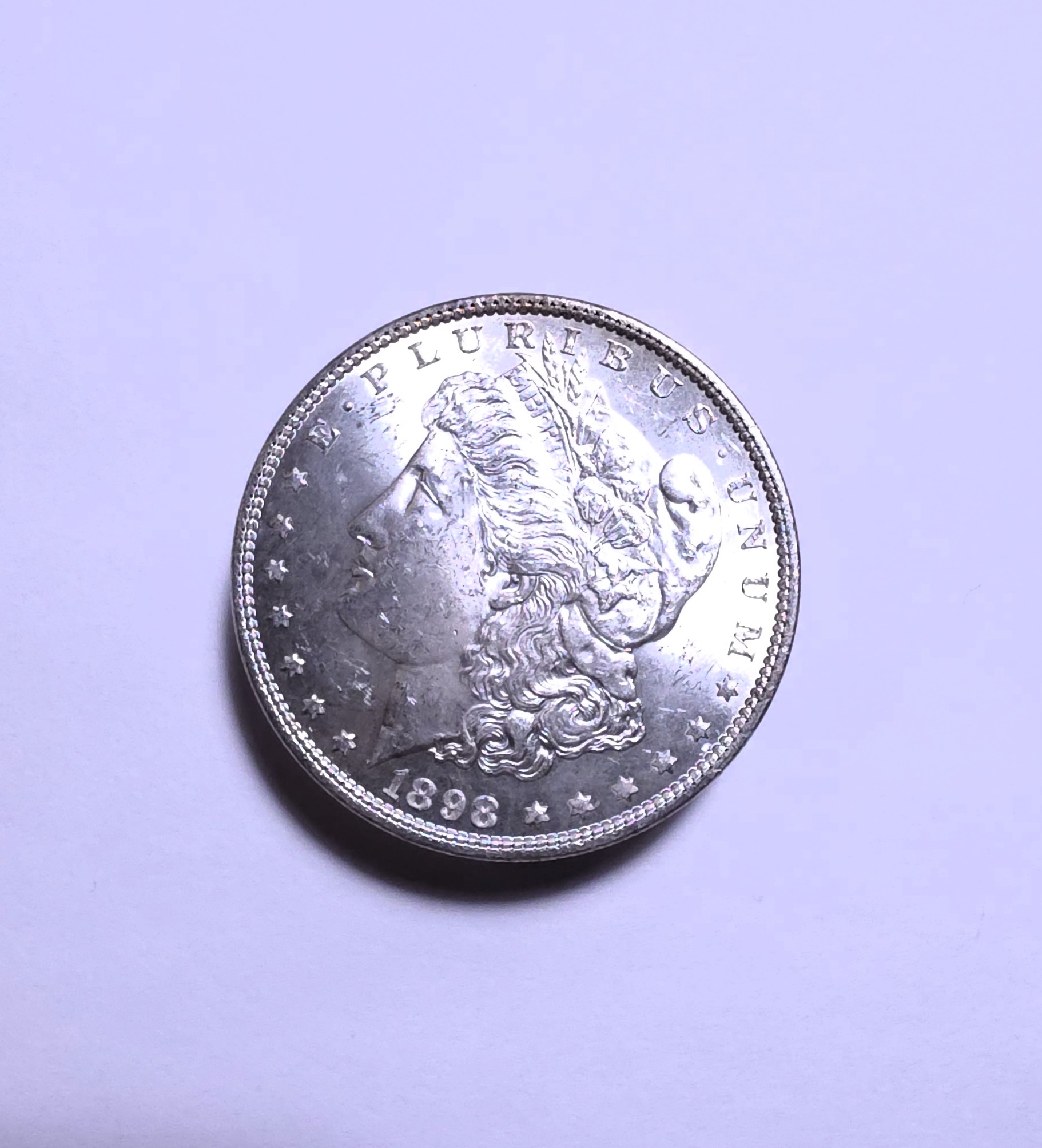 1898-P Morgan Silver Dollar - Select Brilliant Uncirculated - 441