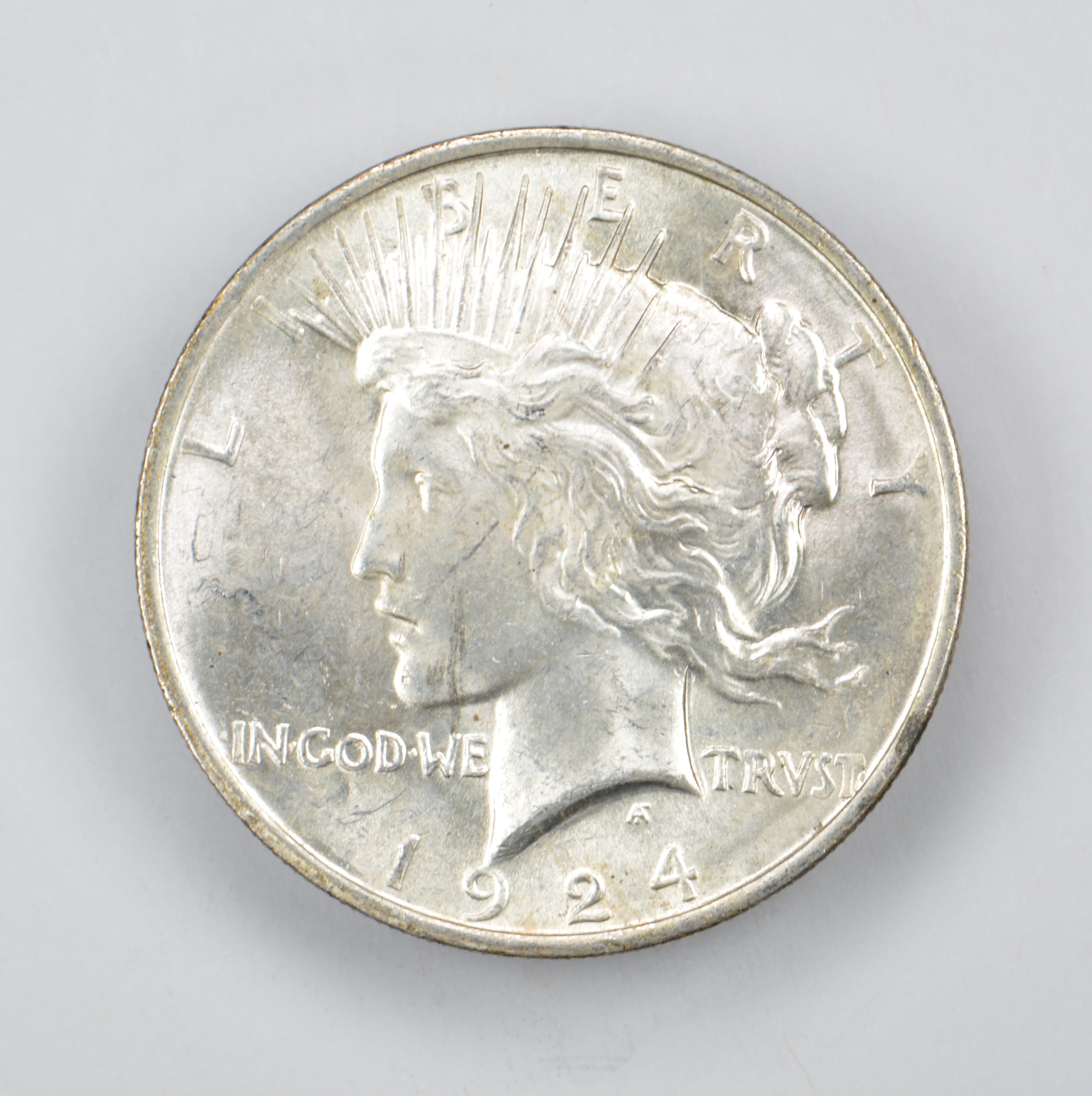 1924 Peace Silver Dollar $1 | Property Room
