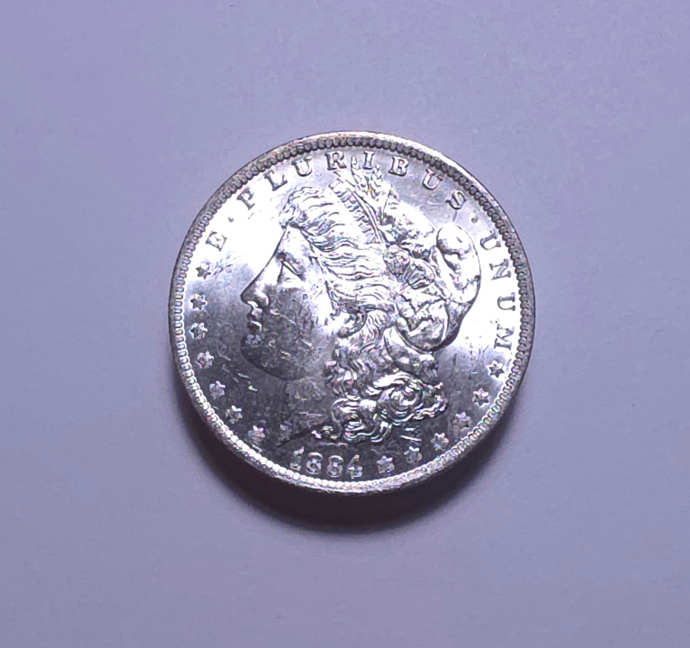 1884-O Morgan Silver Dollar - Choice Brilliant Uncirculated - 444