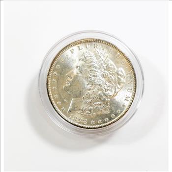 1898-P Morgan Silver Dollar $1 - Brilliant Uncirculated - Pretty Coin!