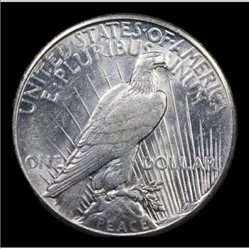 1926 Peace Dollar $1 - Select Brilliant Uncirculated - Pretty Coin! Greysheet (Wholesale Price) in MS63 is $125.00.  Reserve is 32% lower than that price!