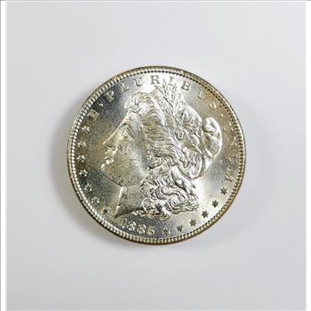 1885-P Morgan Dollar $1 - Choice Brilliant Uncirculated