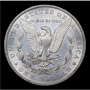 1883-S Morgan Dollar $1 - USCG MS62+ Greysheet (Wholesale Price) is $1,800.00 - Reserve is 68% lower than that price!