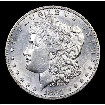 1883-S Morgan Dollar $1 - SEGS MS63 Details - Key Date