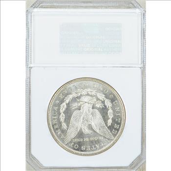 1880-S Morgan Silver Dollar $1 - Graded by PCI MS67+ PL