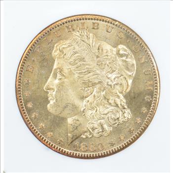 1880-S Morgan Silver Dollar $1 - Graded by PCI MS67+ PL