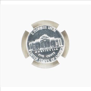 1956 Proof Jefferson Nickel 5c - NGC PR69 - NGC Price Guide $155.00