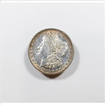 1896-P Morgan Dollar $1 - Pretty Coin!