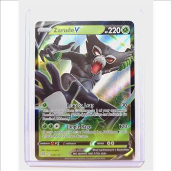 2022 Pokemon ZARUDE V #16 Brilliant Stars ULTRA RARE