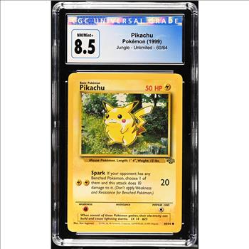 Pokemon PIKACHU & RAICHU BUNDLE GRADED LOT