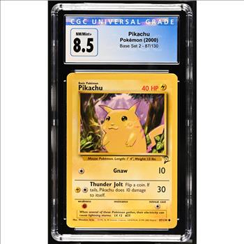 Pokemon PIKACHU & RAICHU BUNDLE GRADED LOT