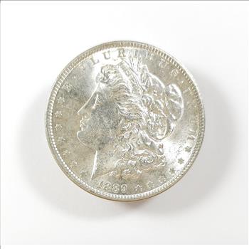 1889-P Morgan Silver Dollar $1 - Choice Brilliant Uncirculated