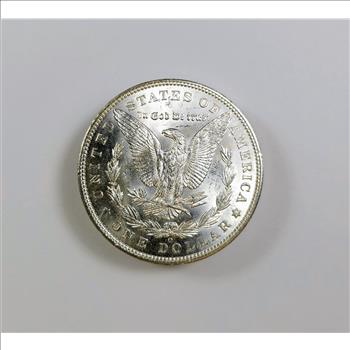 1904-O Morgan Dollar $1 - Choice Brilliant Uncirculated - Flashy Fields