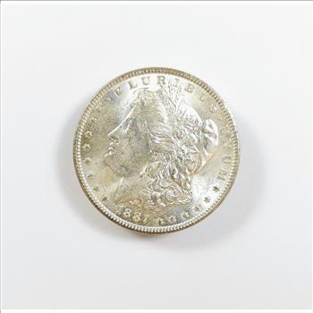 1887-P Morgan Dollar $1 - Brilliant Uncirculated