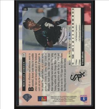 1994 Upper Deck Michael Jordan #19