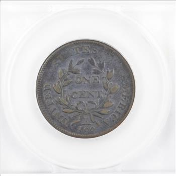 1807 Small Fraction Draped Bust Large Cent 1c S-274 - SEGS XF40 - ULTRA RARE VARIETY! Greysheet Price (Wholesale) is $8,000.00