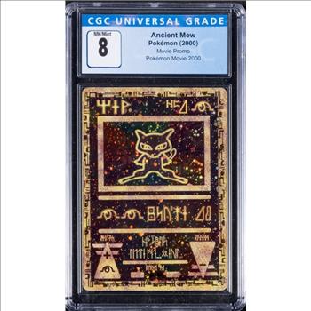 2000 Pokemon ANCIENT MEW - Movie Promo - Pokemon Movie 2000 - CGC 8