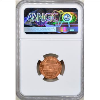 1982-D Zinc Small Date Lincoln Memorial Cent 1c - NGC MS66 RD RED - NGC PRICE GUIDE $25.00