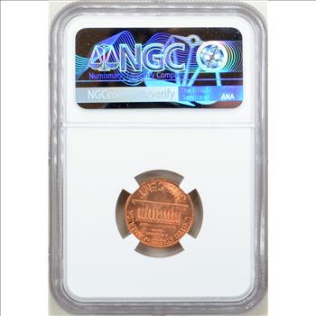 1964 Lincoln Memorial Cent 1c - NGC MS66 RD RED - NGC PRICE GUIDE $30.00