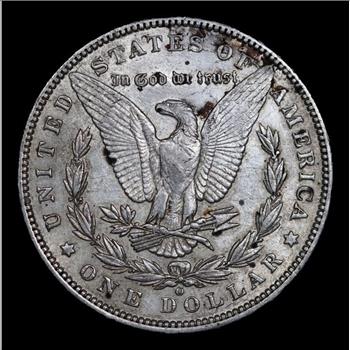 1896-O Morgan Dollar $1 - SEGS AU58 Details - Greysheet (Wholesale Price) is $425.00 - Reserve is 56% lower than that price!
