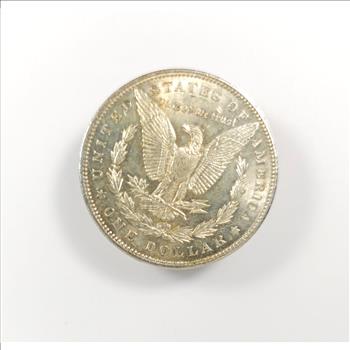 1896-P Morgan Silver Dollar $1 - Pretty Coin!