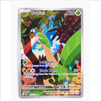 Pokémon TCG Tropius Illustration Rare Scarlet & Violet - Paldea Evolved Secret Art 195/193