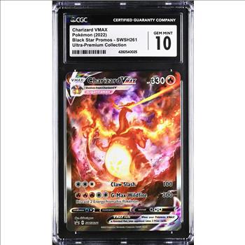 Pokemon Charizard VMAX #SWSH261 - Black Star Promos Ultra-Premium Collection - CGC GEM MINT 10