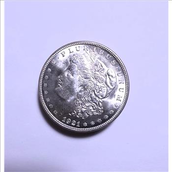 1921-P Morgan Silver Dollar - Select Brilliant Uncirculated - 444