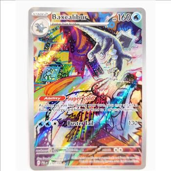 Pokémon TCG Baxcalibur Illustration Rare Scarlet & Violet - Paldea Evolved Secret Art 210/193