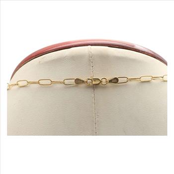 12Ct Natural Peridot 14K Solid Yellow Gold Necklace